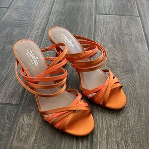 Charles by Charles David Orange Heels